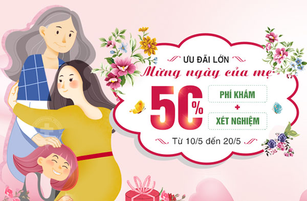 ưu đãi mừng ngày của mẹ
